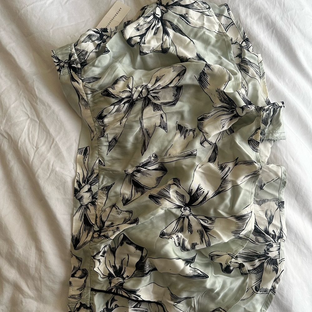 Anthropology pajama shorts. Top sold separately but can bundle! - Picture 4 of 5